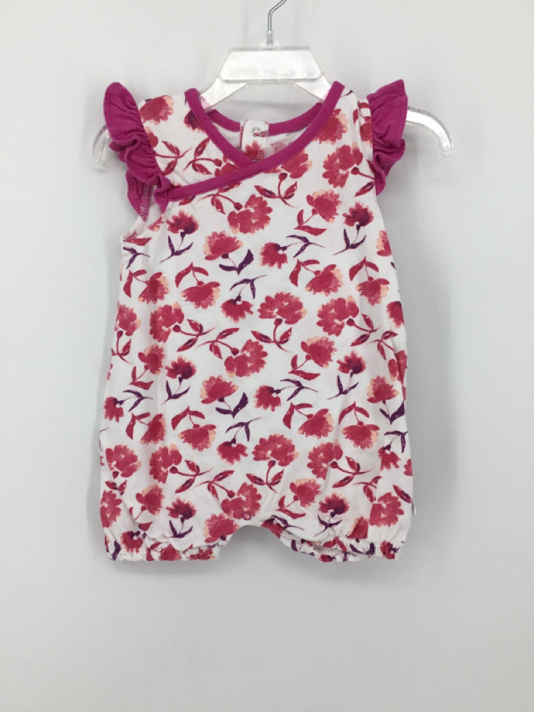 Burt's Bees Baby Child Size 3-6 Months Pink Outfit - girls