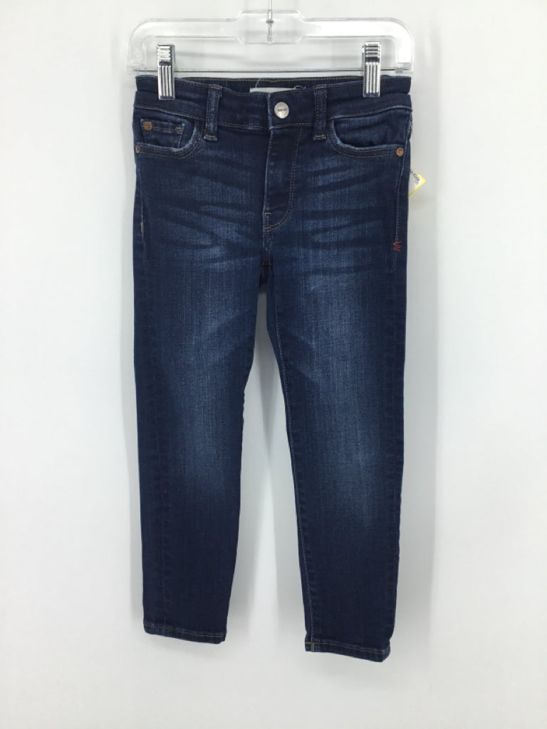 Warp + Weft Child Size 5 Blue Solid Jeans - boys