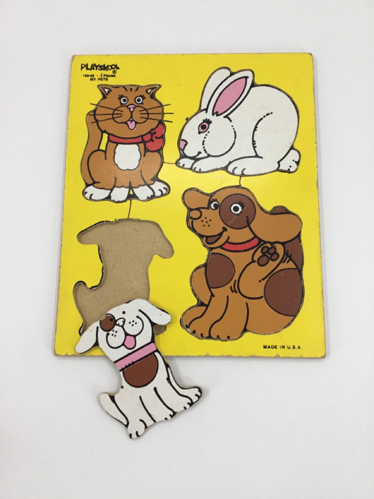 Playskool House Pets Vintage Puzzle