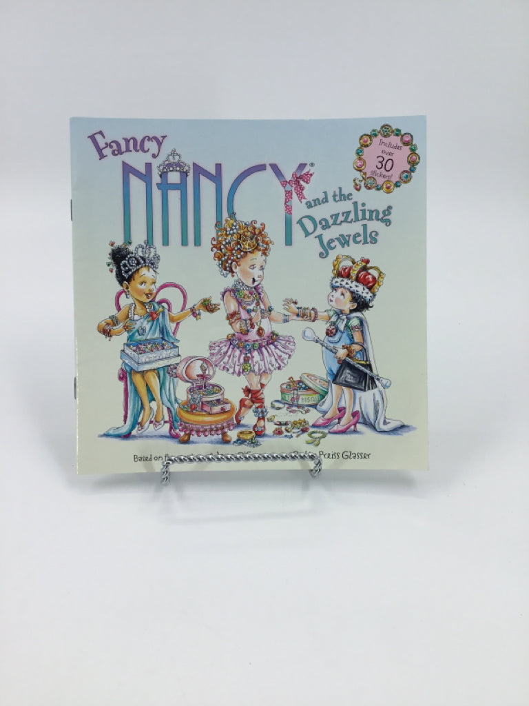 Fancy Nancy and the Dazzling Jewels Paperback Book