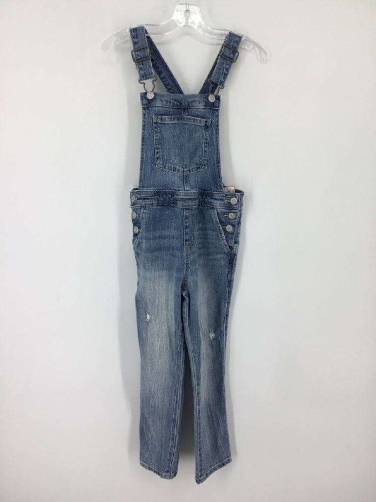 Cat & Jack Child Size 6 Blue Overalls - girls