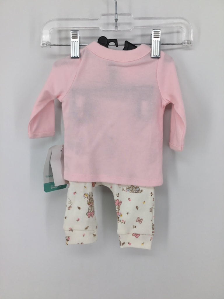 Disney Child Size Newborn Pink Outfit - girls