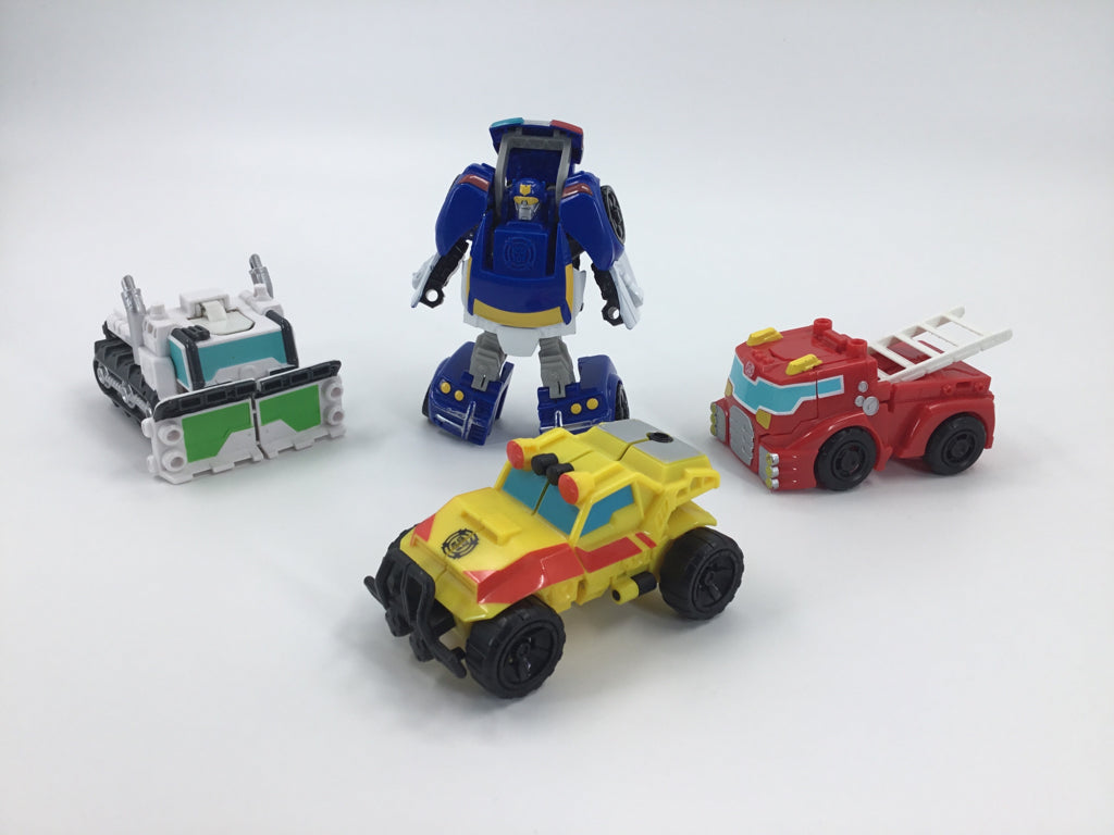 Playskool Heroes Transformers Rescue Bots Academy Rescue Team Pack of 4