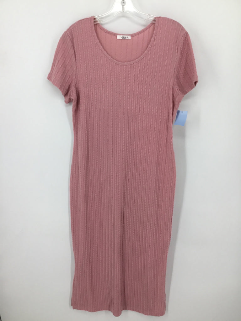 Ekouaer Size L Cotton Blend Dress - Maternity
