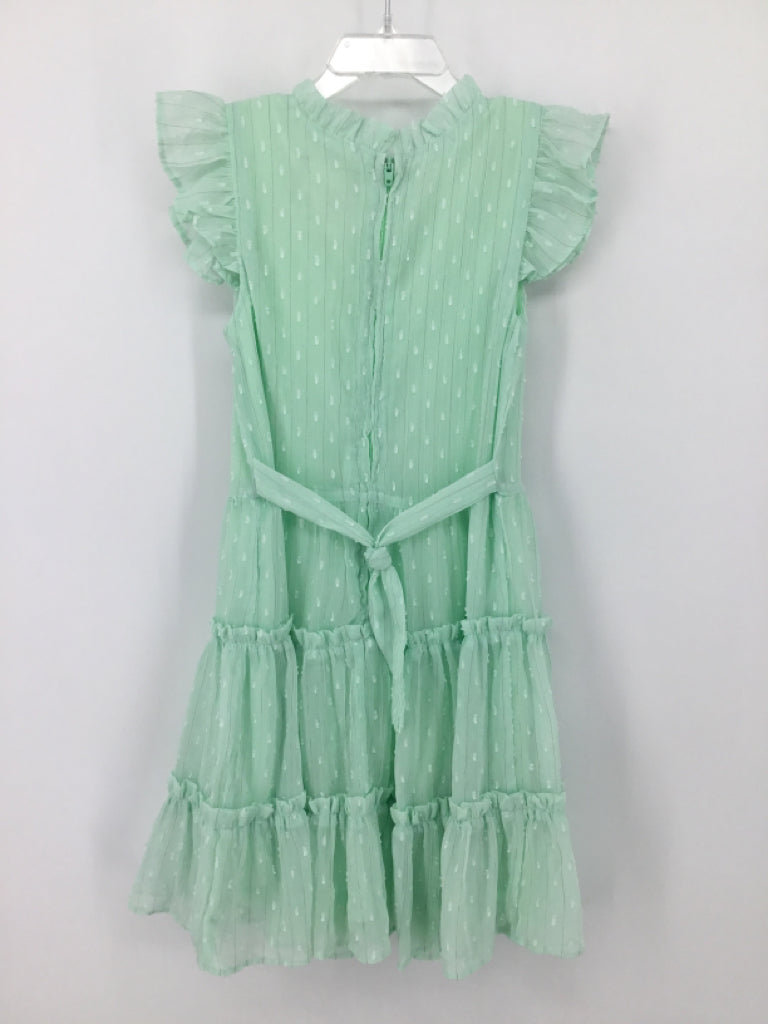 Rare Editions Child Size 6 Green Dress - girls