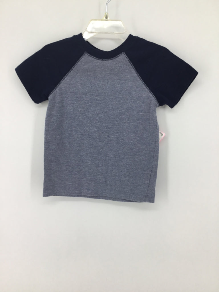 Cat & Jack Child Size 18 Months Navy Solid T-shirt - boys