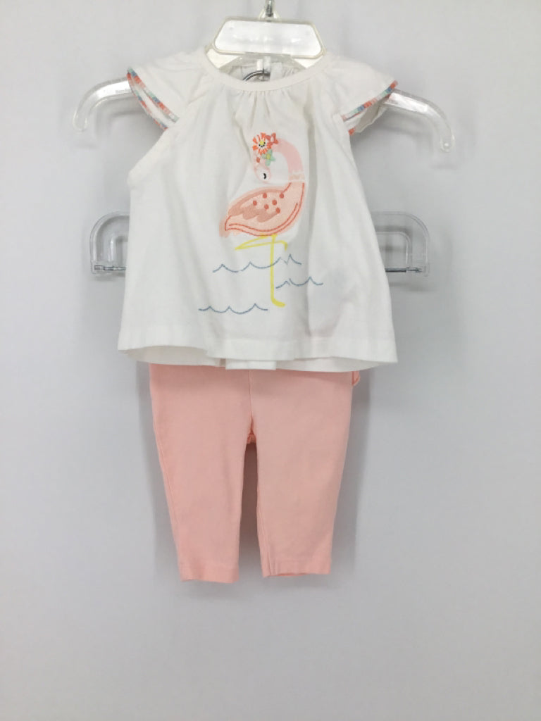 Dylan & Abby Child Size 0-3 Months White Outfit - girls