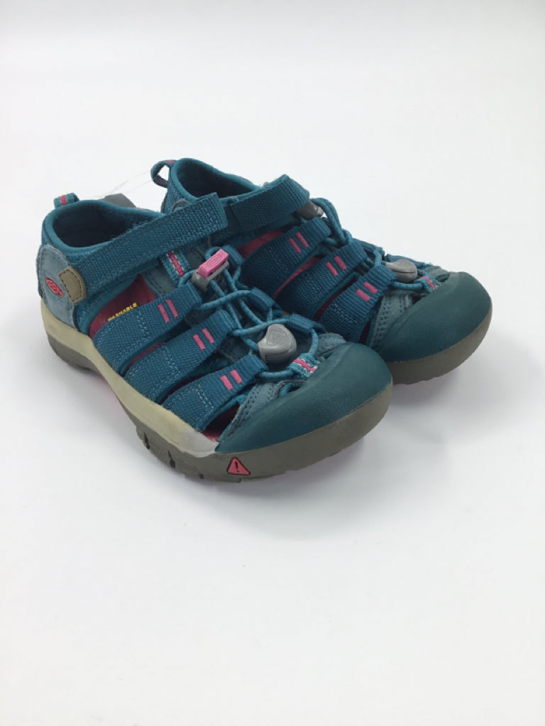 Keen Child Size 13 Teal Sandals/Flip Flops