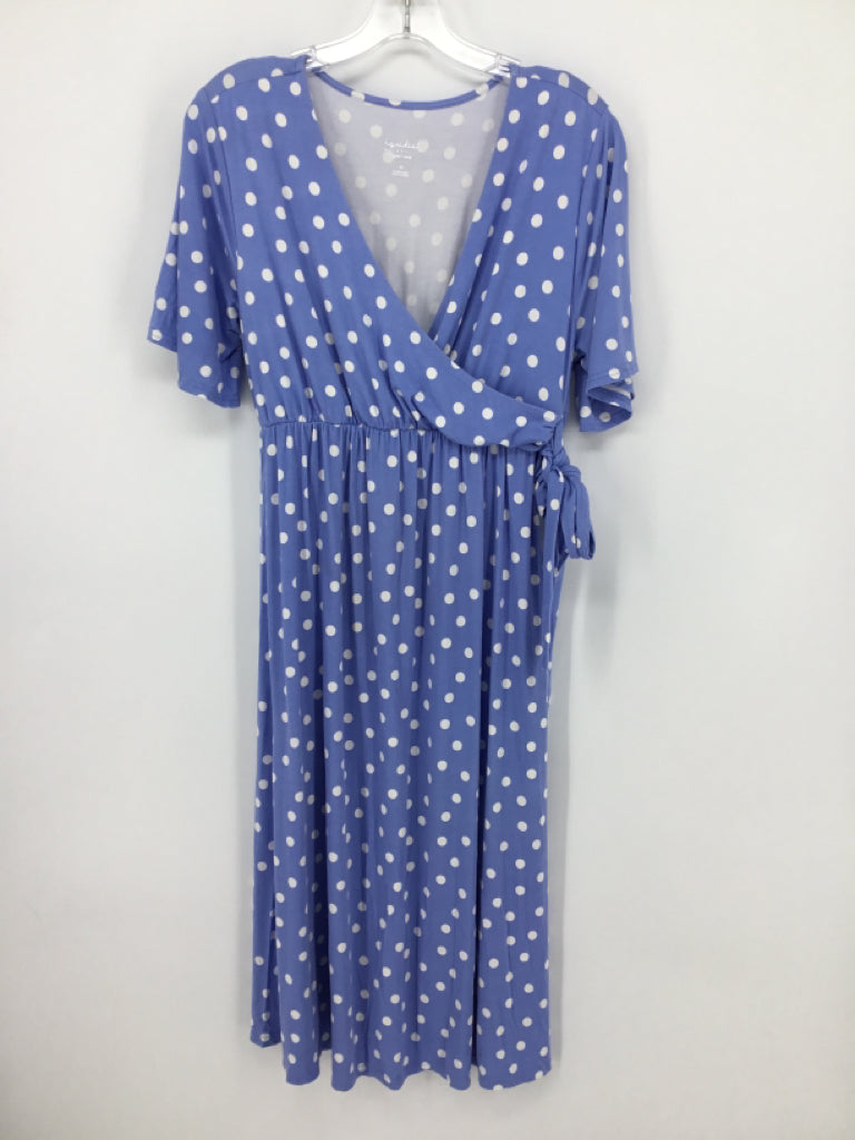 isabel Maternity Child Size M Blue Dress - girls