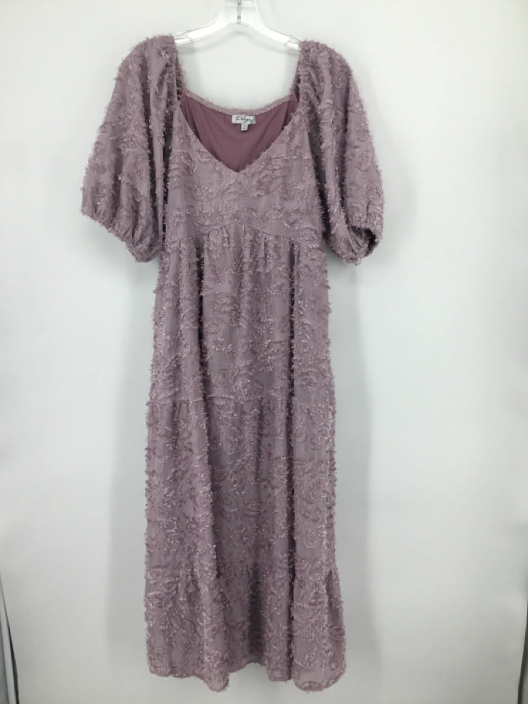 Polagram Size XL Poly Blend Dress - Maternity