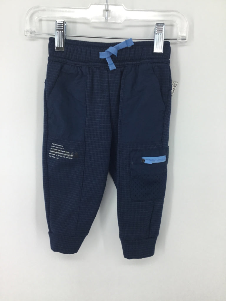 Athletic Works Child Size 12 Months Navy Solid Pants - boys