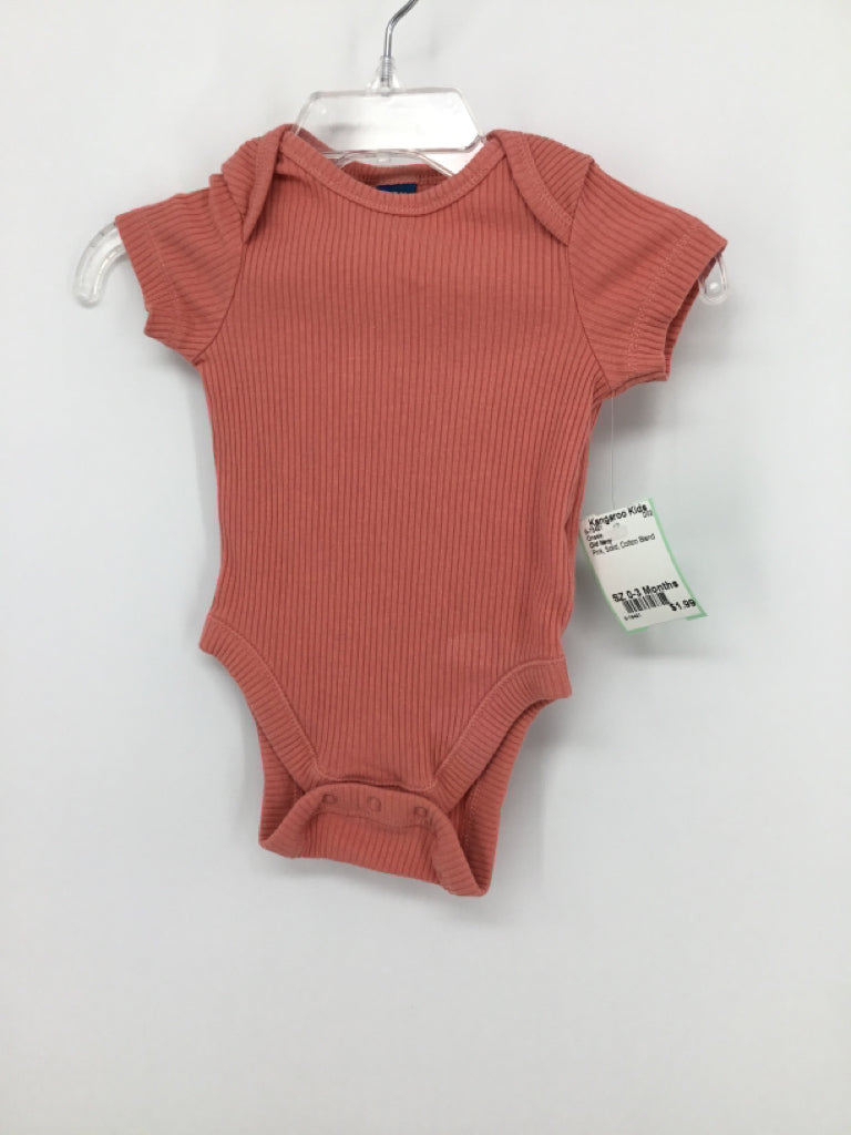 Old Navy Child Size 0-3 Months Pink Onesie