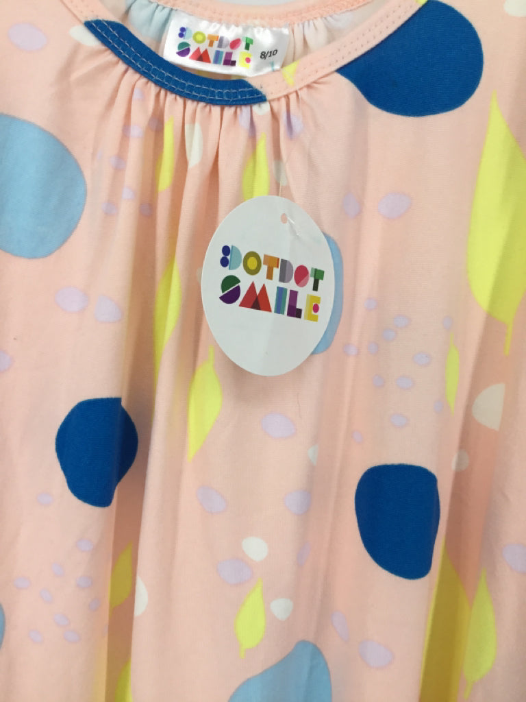 Dot Dot Smile Child Size 8 Pink Dress - girls