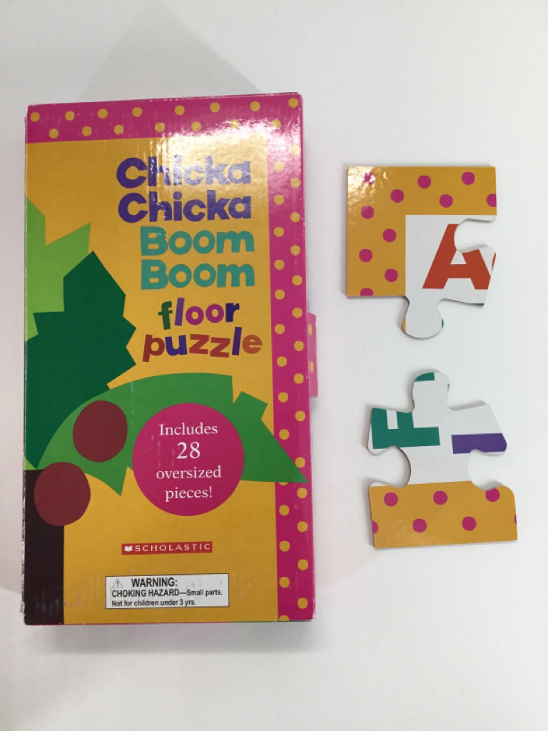 Scholastic Chicka Chicka Boom Boom Floor Puzzle - 28 pcs