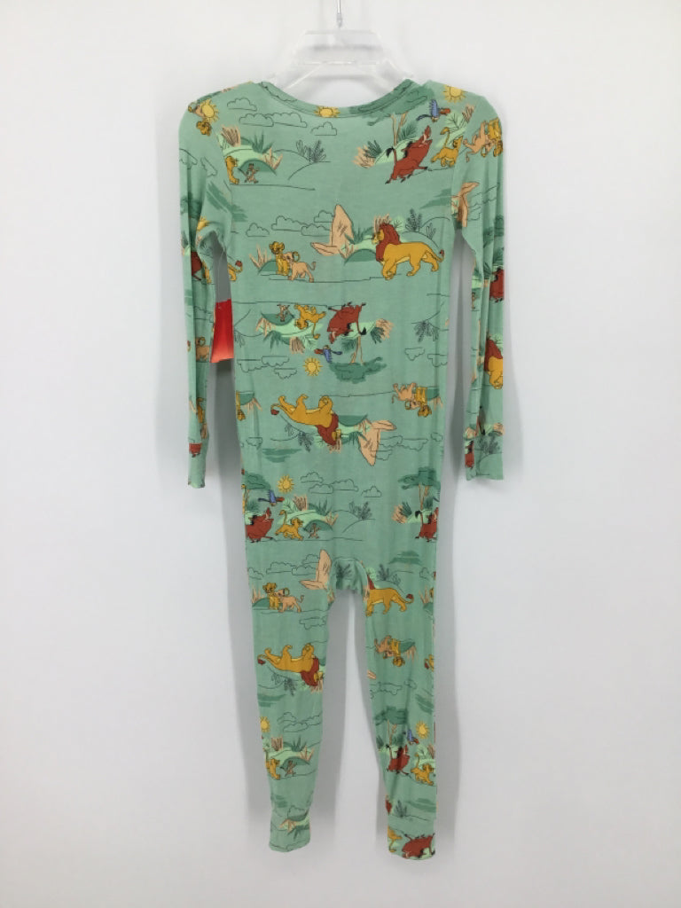 Disney Child Size 3 Green Character Pajamas - boys