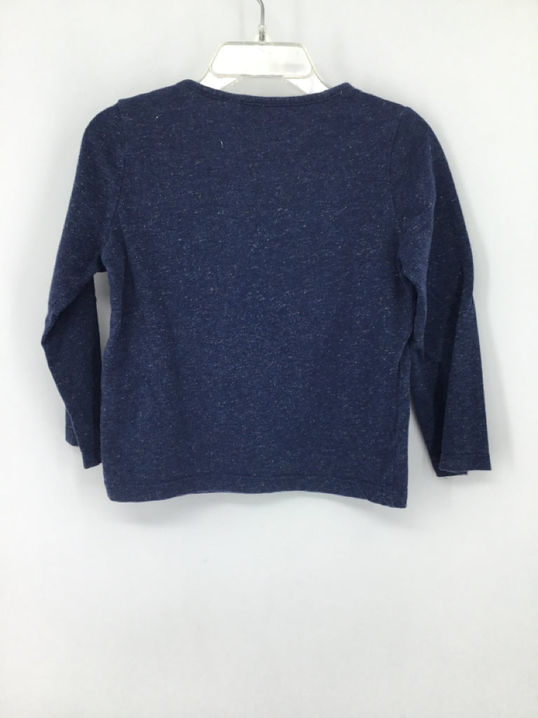 Mini Boden Child Size 2 Blue T-shirt - girls