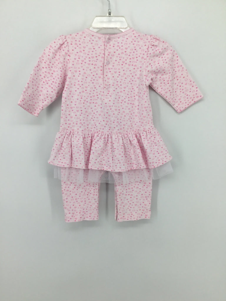 Kissy Kissy Child Size 3-6 Months Powder Blue Valentine's Day Outfit