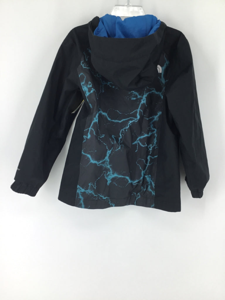 The North Face Child Size 5 Black Print Raincoat - boys