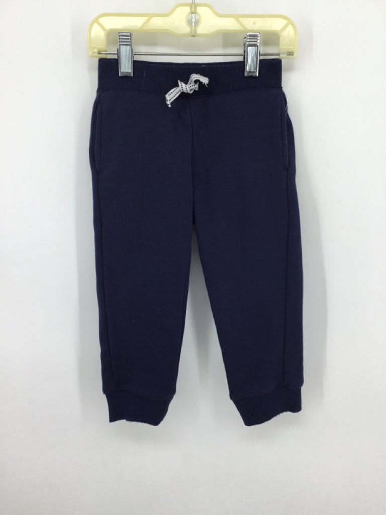 Weatherproof Child Size 2 Navy Solid Sweatpants - boys