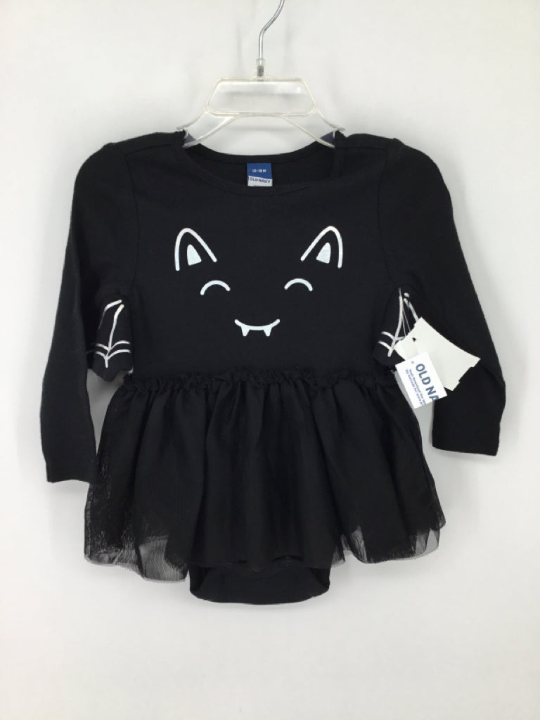 Old Navy Child Size 12-18 Months Black Halloween Outfit