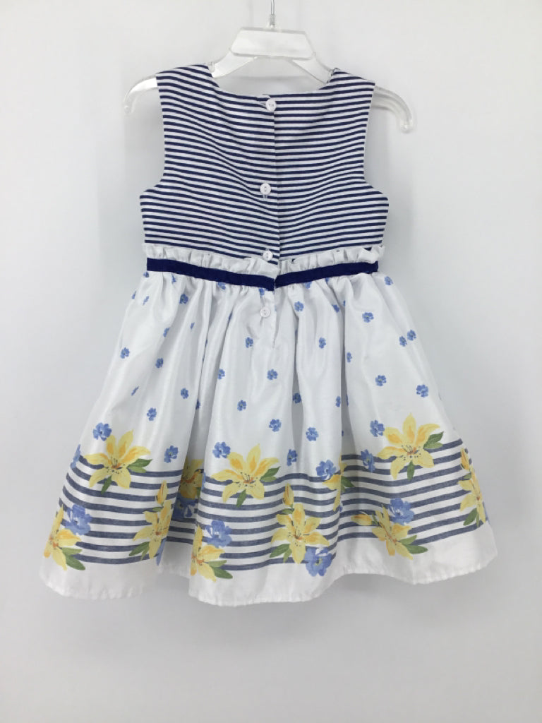 Nannette Child Size 3 Navy Dress - girls