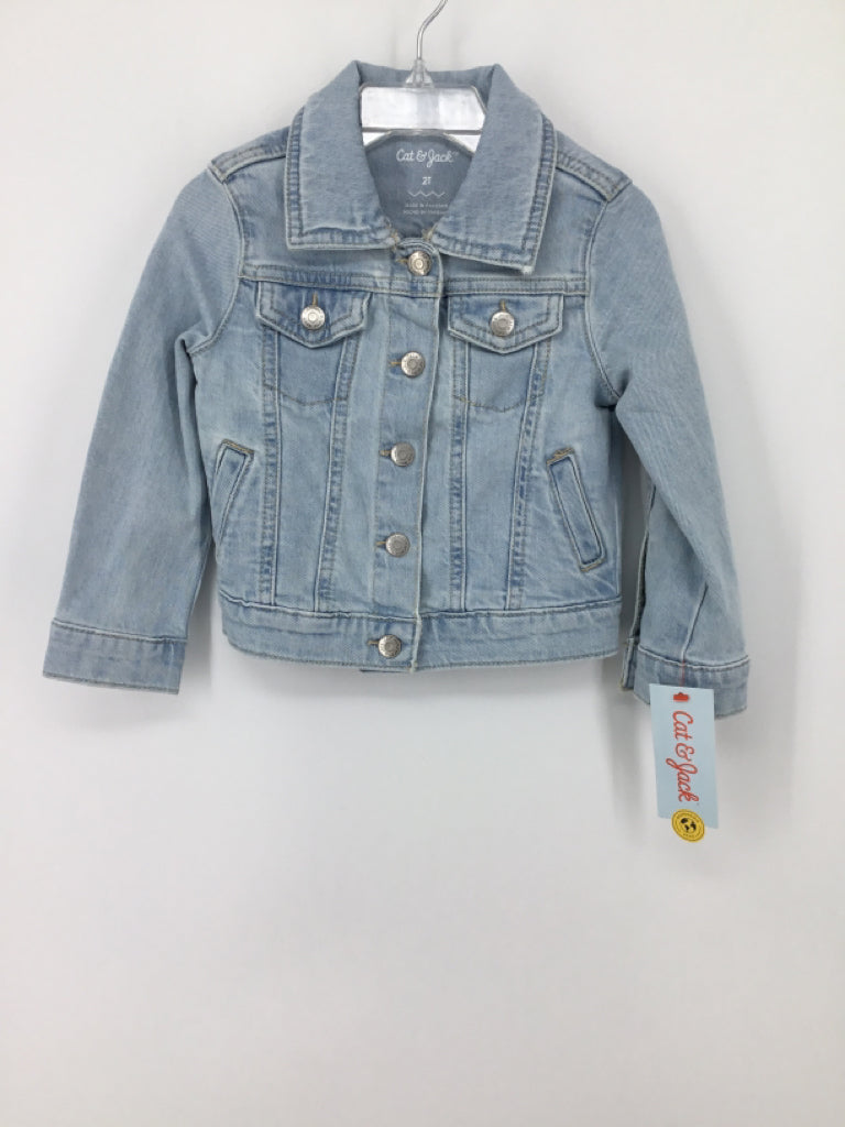 Cat & Jack Child Size 2 Blue Jacket - girls