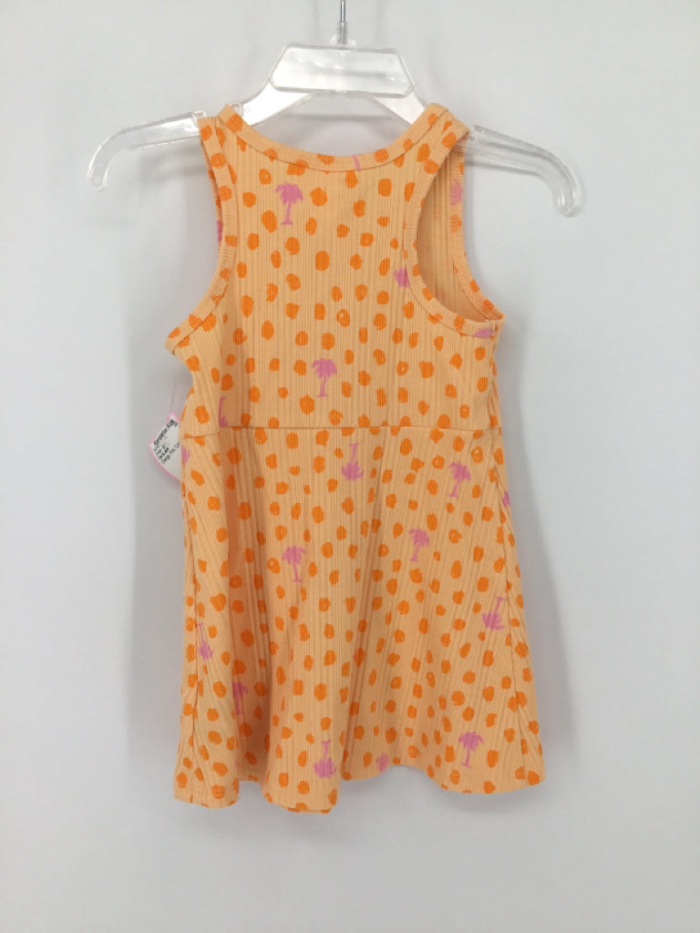 Cat & Jack Child Size 18 Months Orange Dress - girls