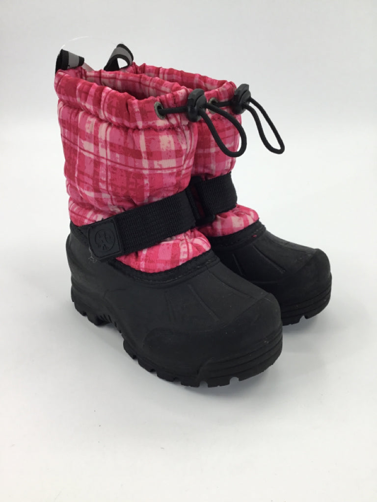 Northside Child Size 8 Toddler Pink Rain/Snow Boots
