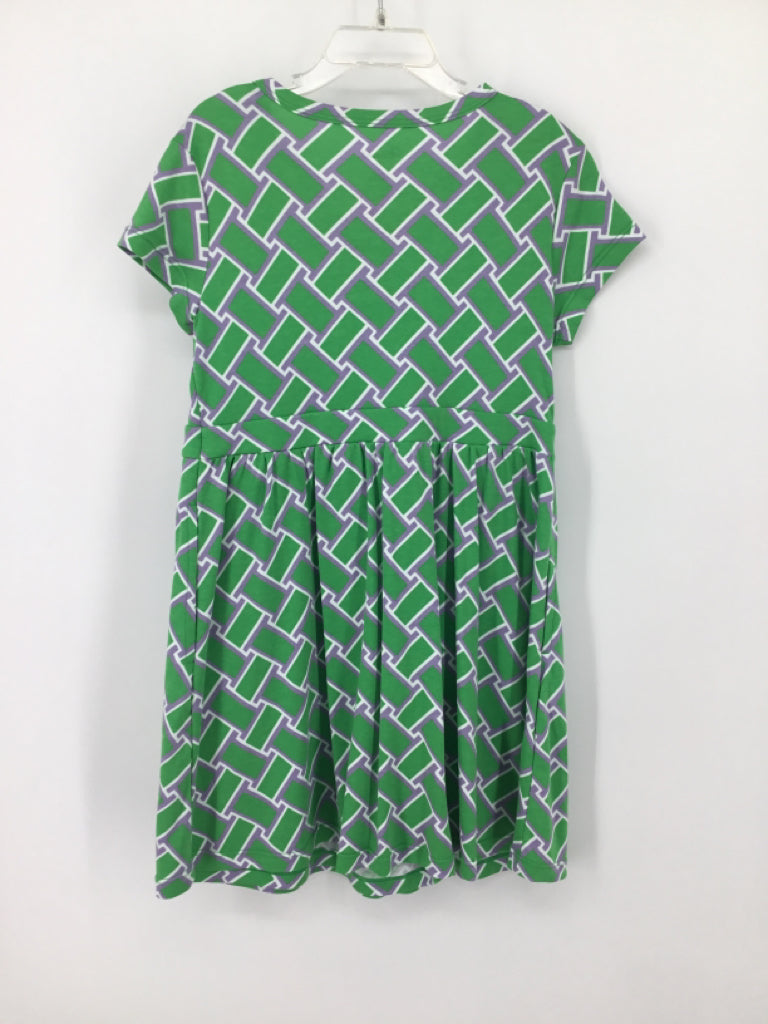 Diane Von Furstenberg Child Size 6 Green Dress - girls