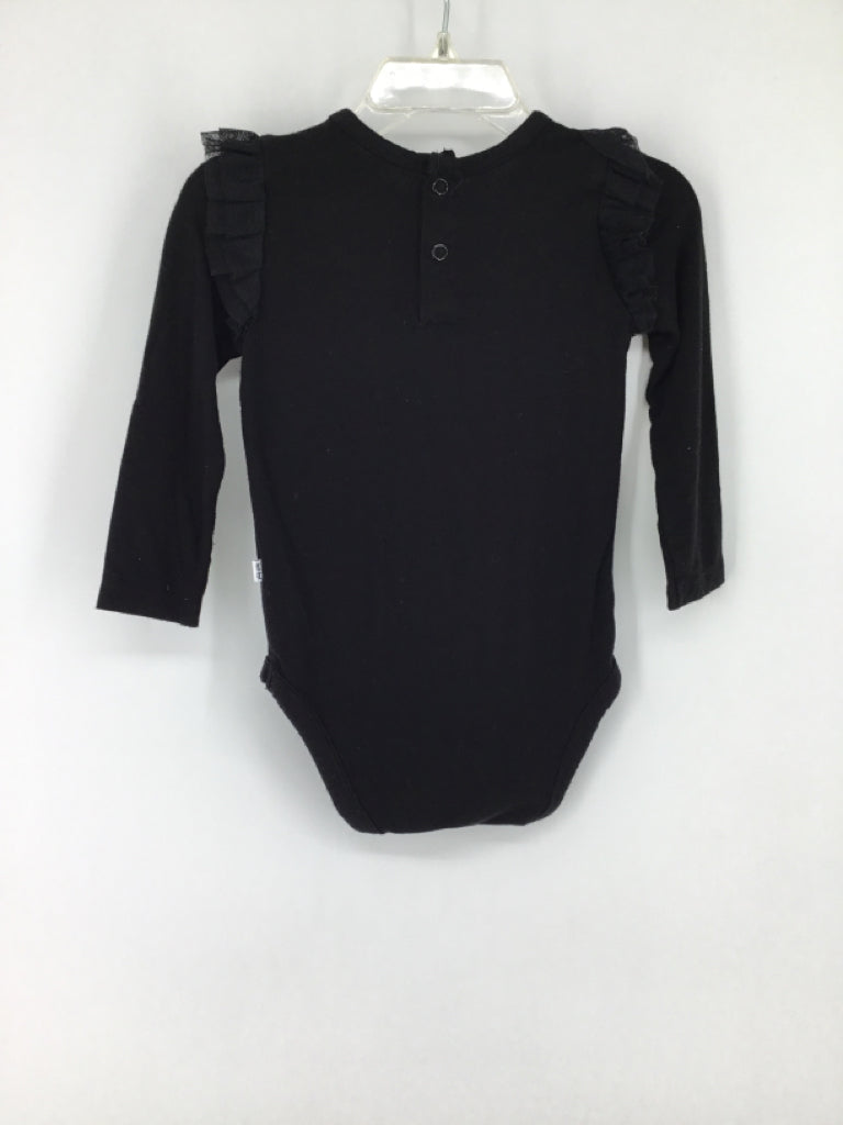 Play by Little Sleepies Child Size 6-12 Months Black Halloween Onesie