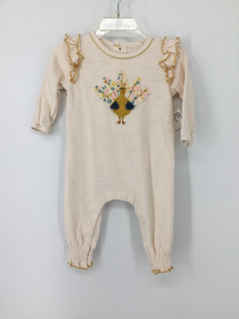 Mudpie Child Size 6-9 Months Red Thanksgiving Outfit