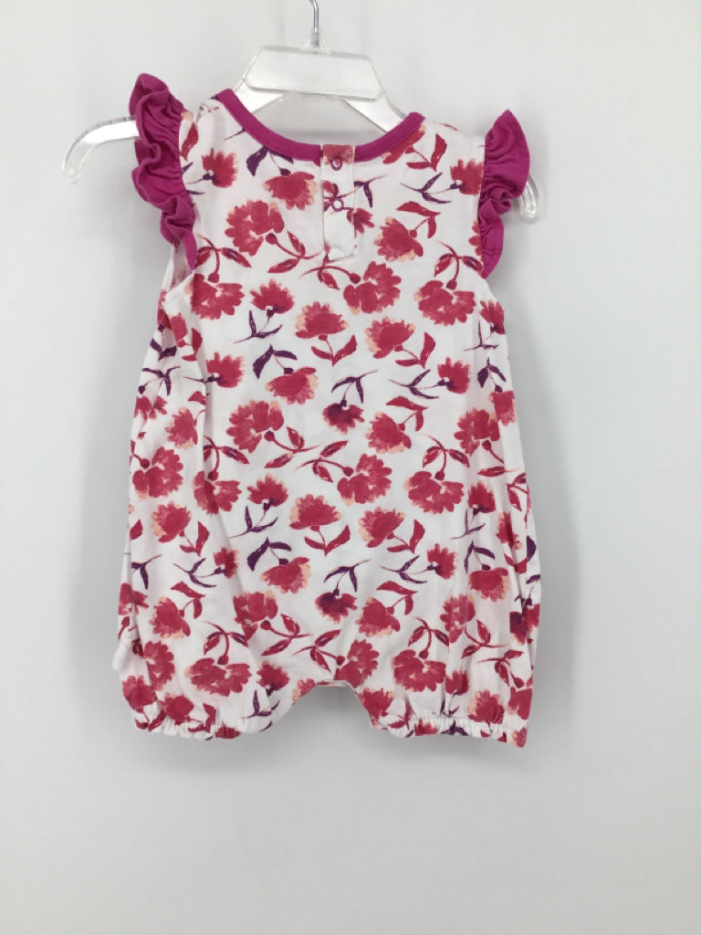 Burt's Bees Baby Child Size 3-6 Months Pink Outfit - girls