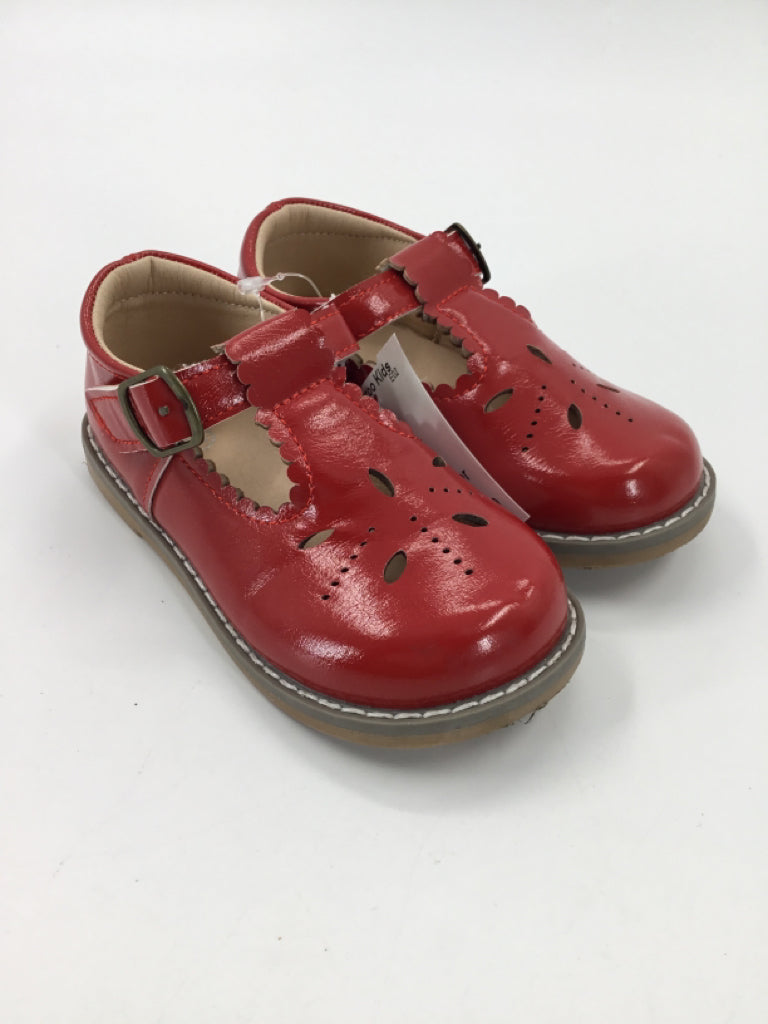 brandless Child Size 8.5 Toddler Red Dress Shoes