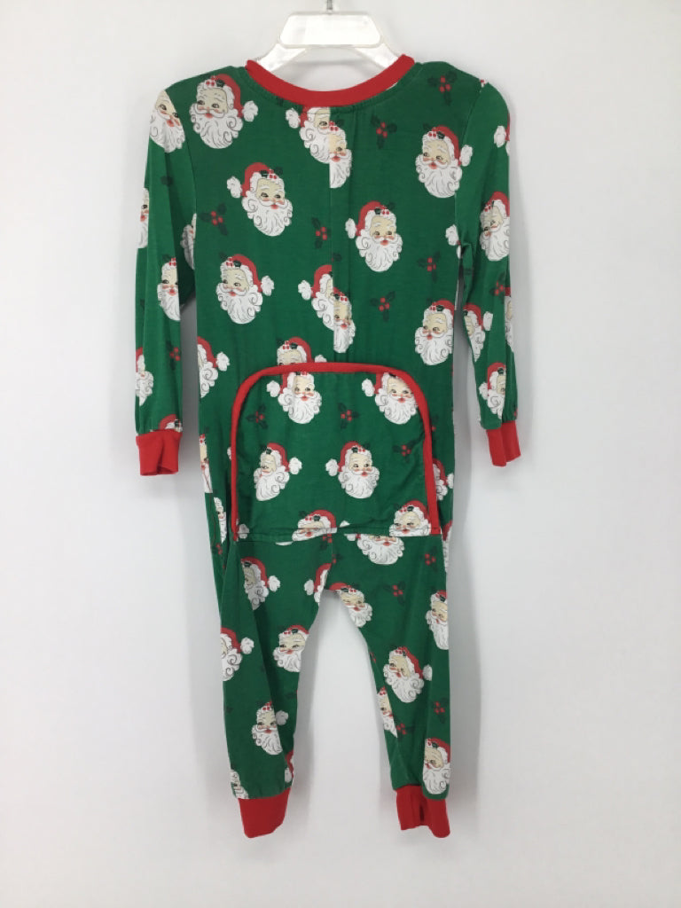 Classic Whimsey Child Size 24 Months Green Christmas Pajamas