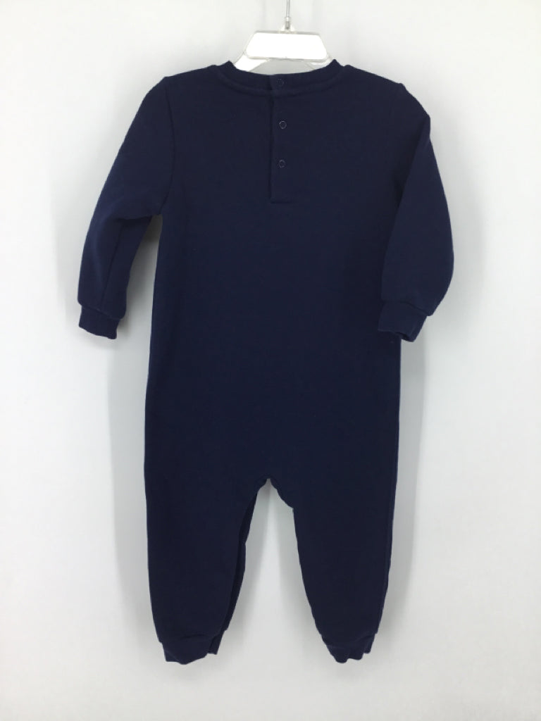Ralph Lauren Child Size 12 Months Navy screen printed Outfit - boys