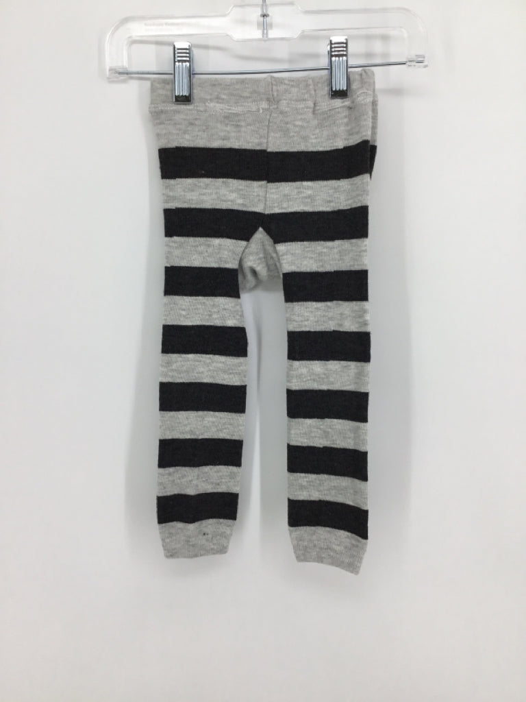 Doodle Pants Child Size 12-18 Months Gray Stripe Pants - boys
