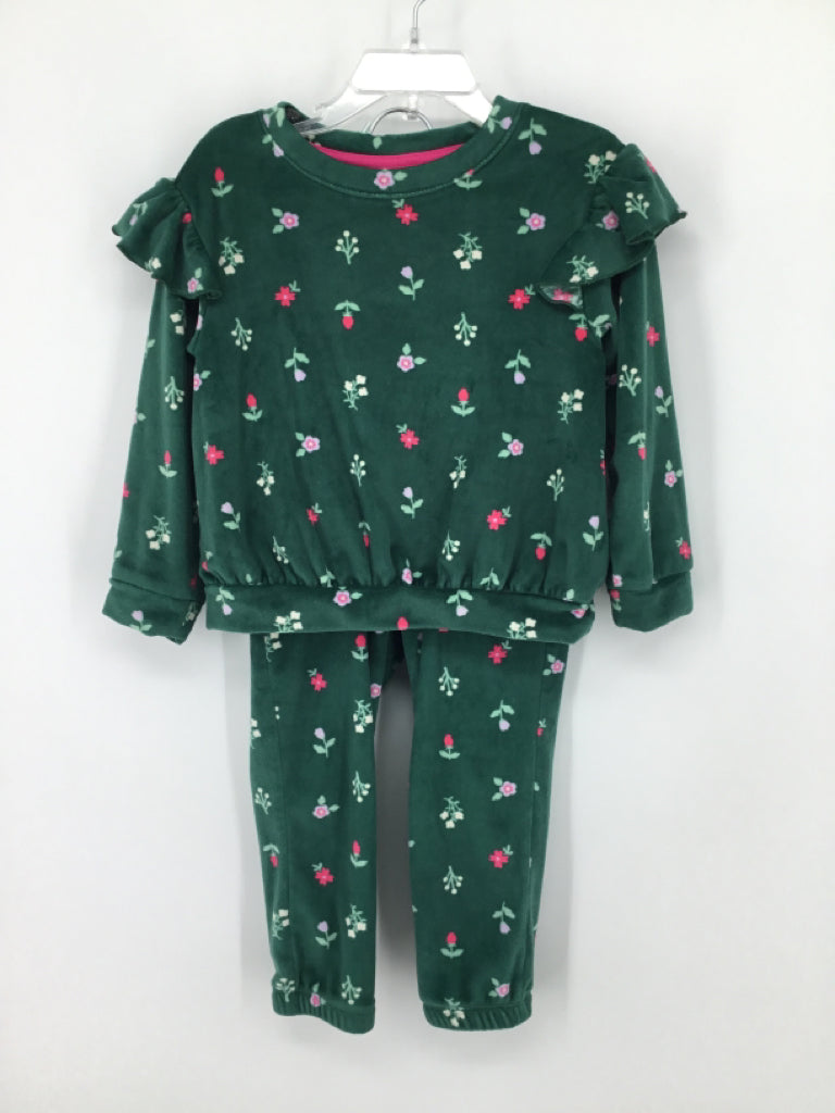 Cat & Jack Child Size 3 Green Outfit - girls