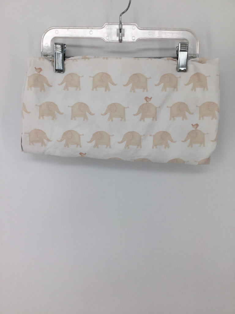 Pottery Barn Kids Pink Crib Sheet