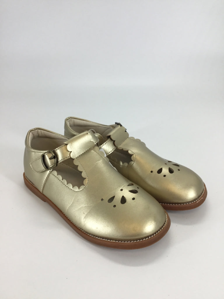 Felix & Flora Child Size 2 Youth Gold Dress Shoes
