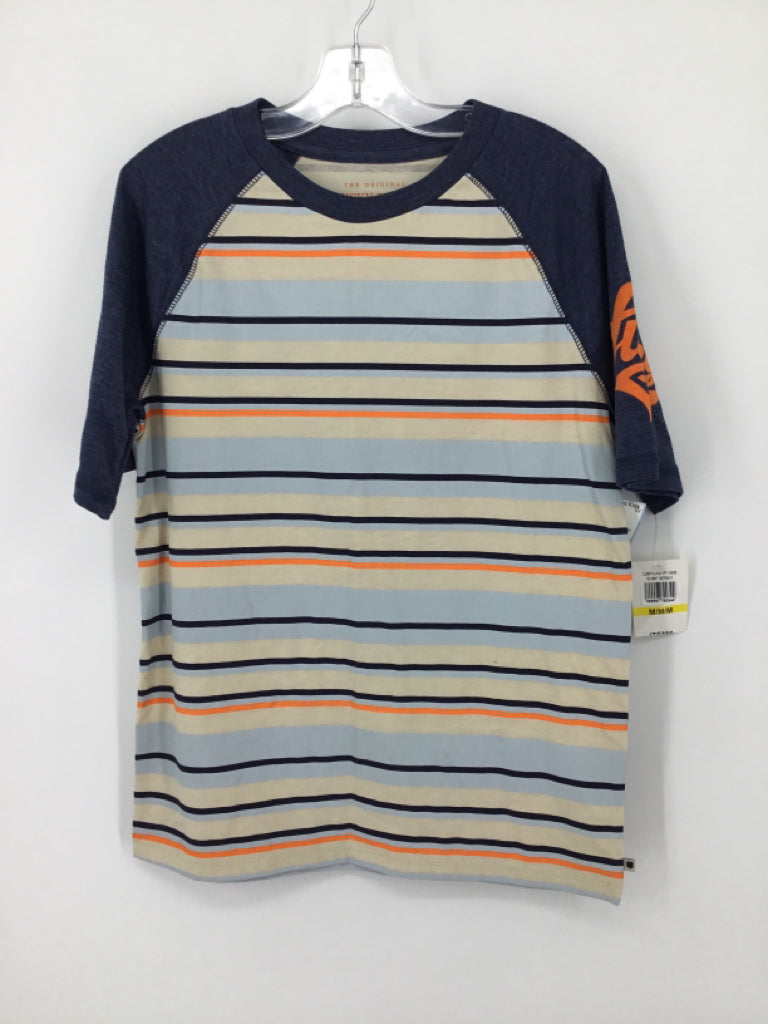 Lucky Brand Child Size 8 Blue Stripe T-shirt - boys