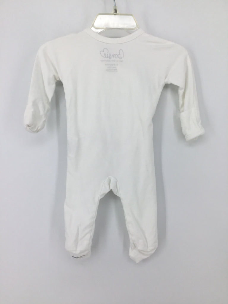 Bonsie Child Size 0-3 Months White Sleepers