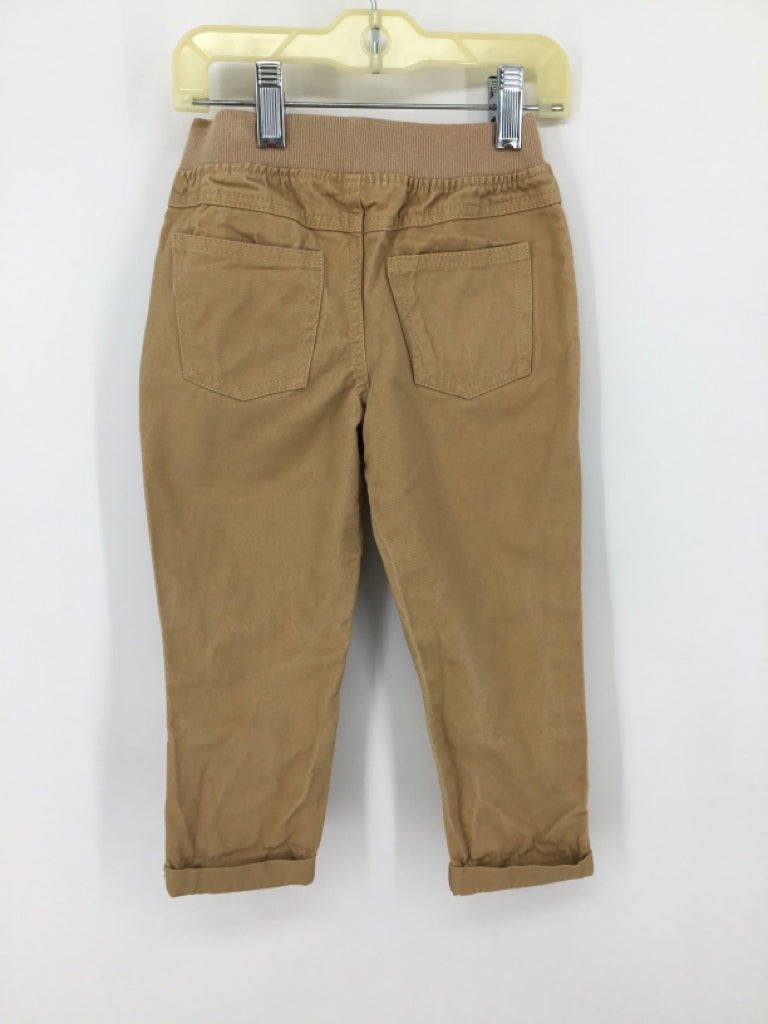 brandless Child Size 3 Tan Solid Pants - boys