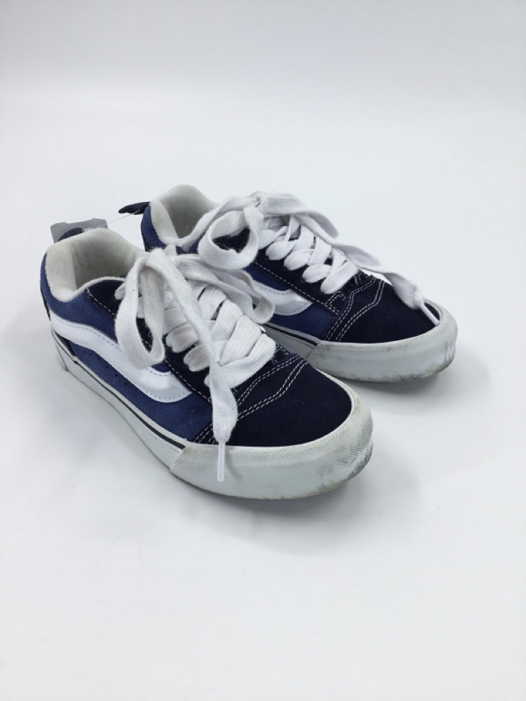 Vans Child Size 4 Toddler Blue Sneakers