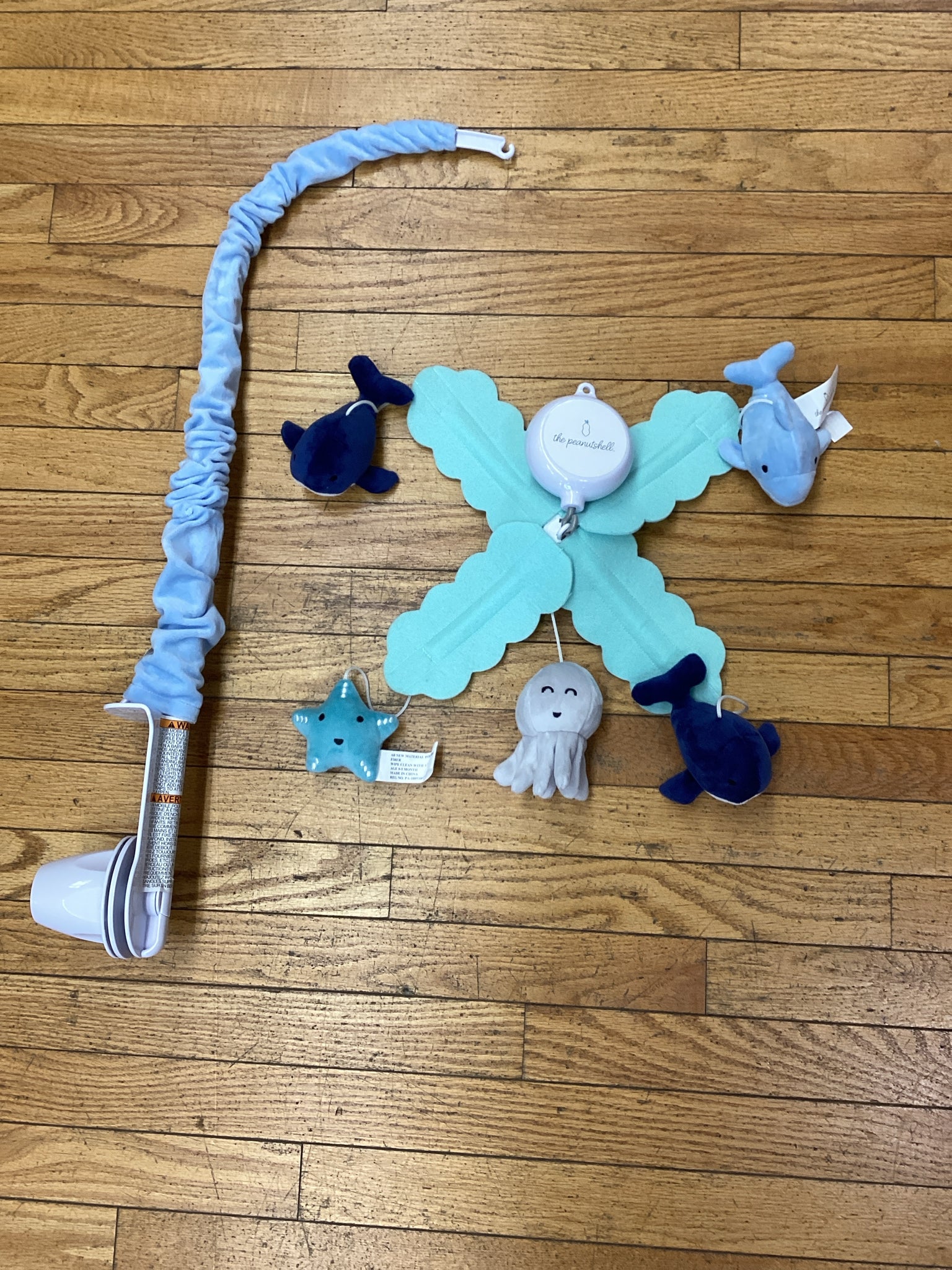 The Peanutshell Baby Musical Crib Mobile