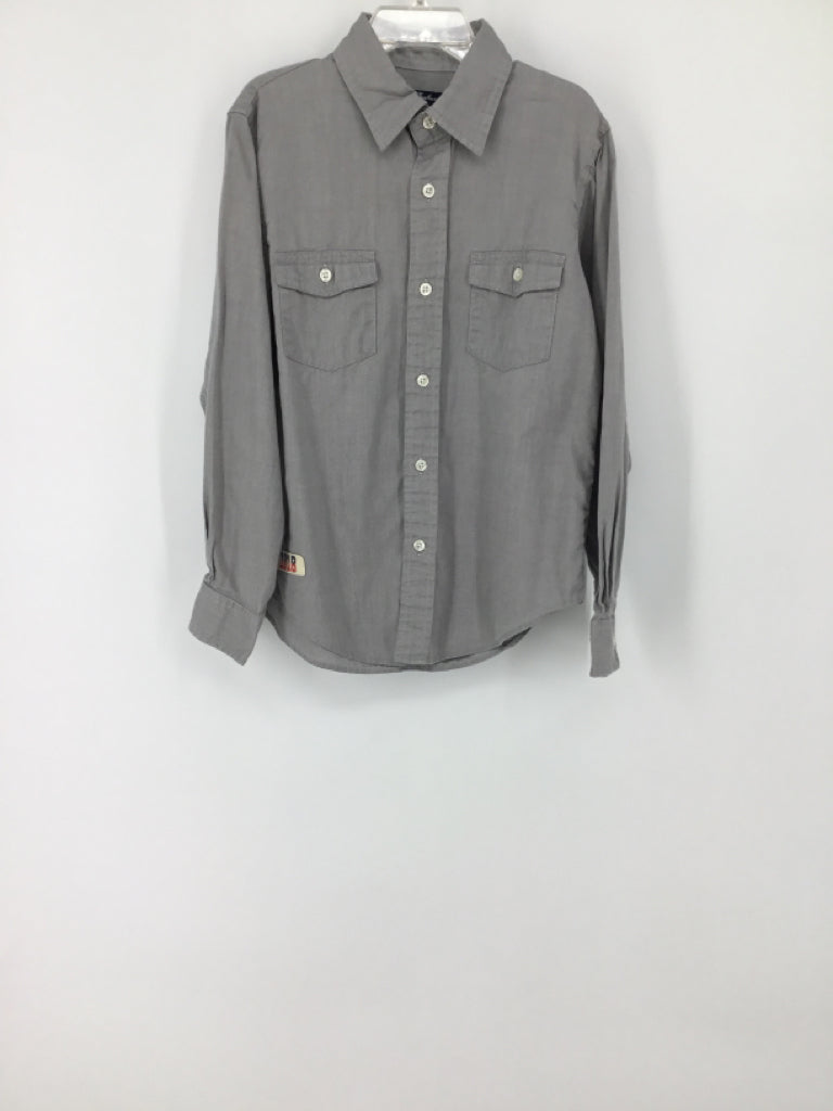 Brooks Brothers Child Size 6 Gray Solid Shirt - boys