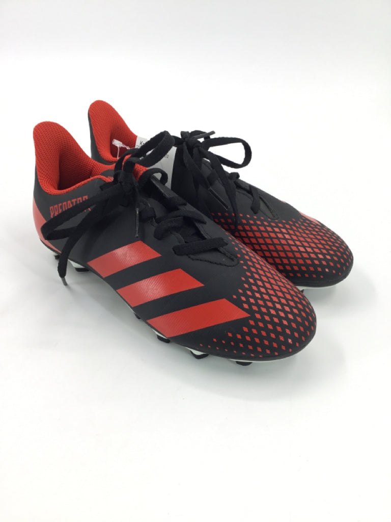 Adidas Child Size 4 Youth Red Sport/Dance Shoes