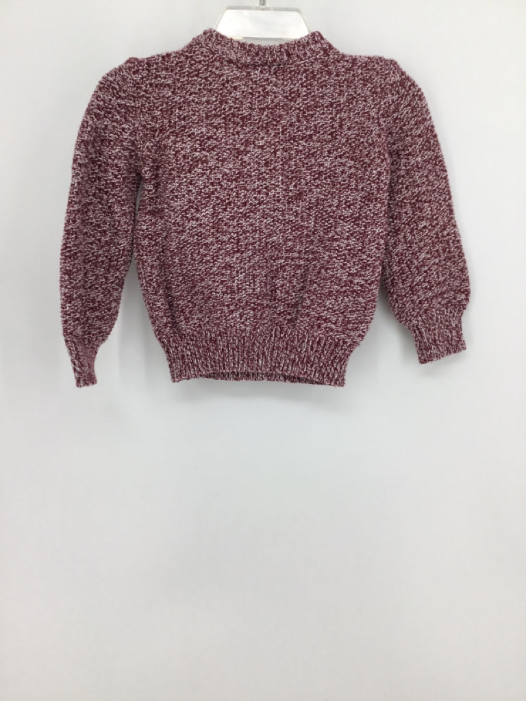 okie dokie Child Size 12 Months Burgundy Marbled Sweater - boys