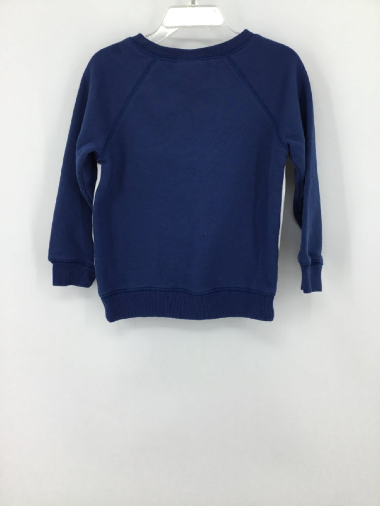 Paw Patrol Child Size 4 Blue Character Sweatshirt - boys