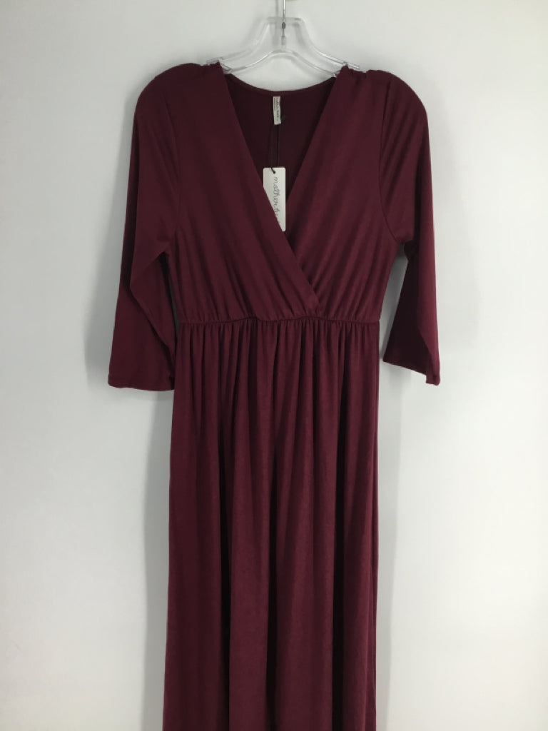 Mother Bee Size L Cotton Blend Dress - Maternity