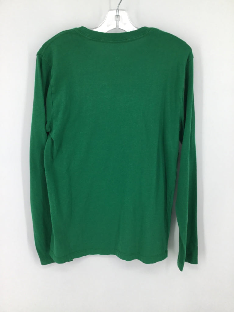 Crewcuts Child Size 12 Green Solid T-shirt - boys
